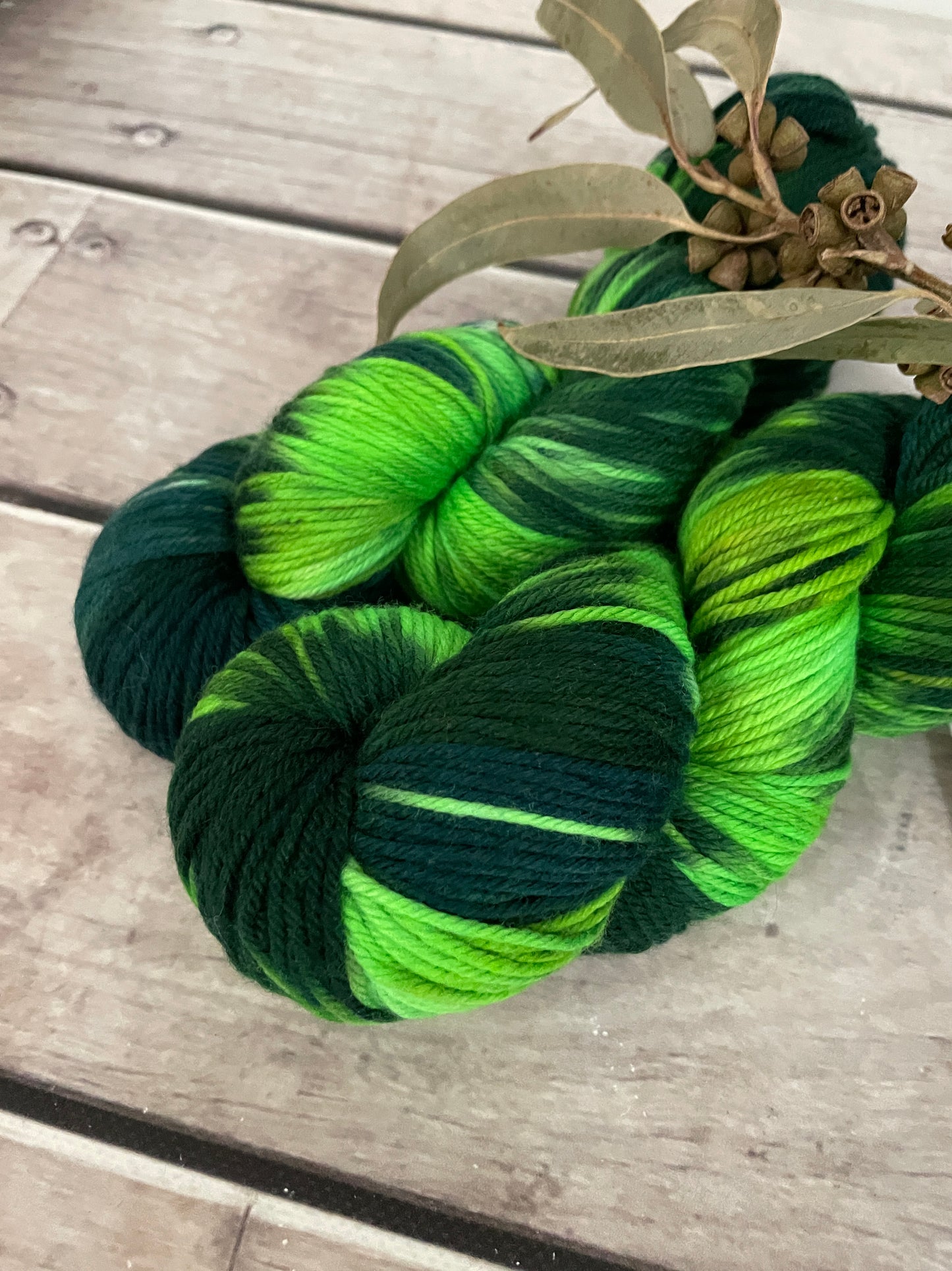 Pond Life - 8 ply merino and nylon sock yarn - Darjeeling DK