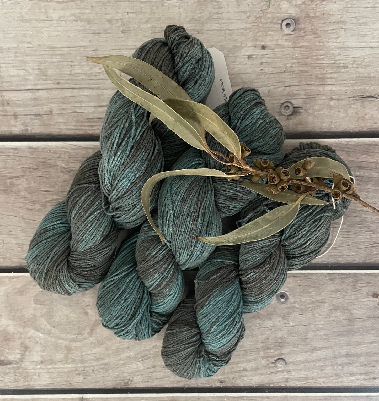 Cardabia Station on Tai Ping... 100% bourette silk - 4 ply