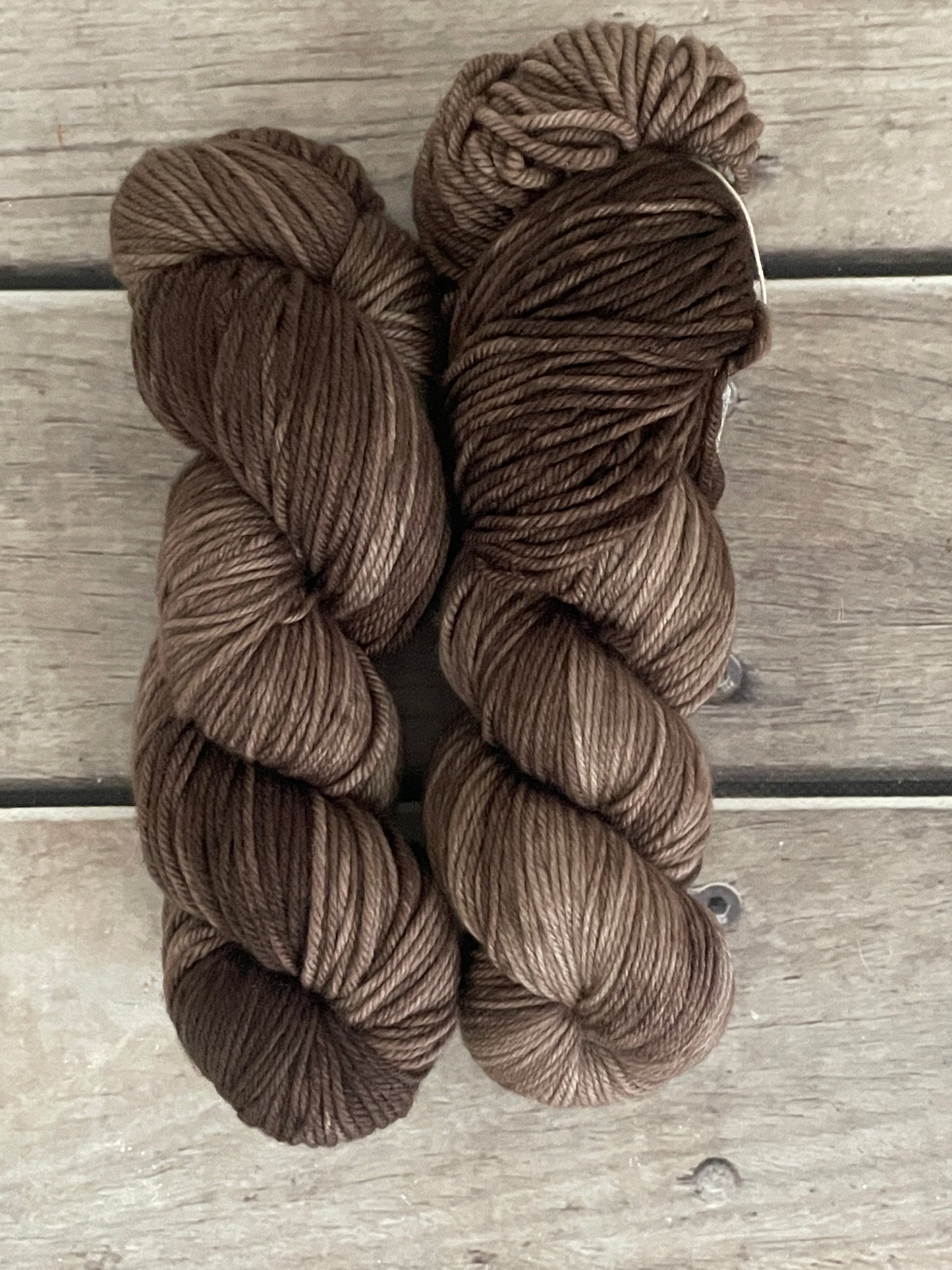 Granny's Cloak Moth #2 - Darjeeling DK sock yarn - 8 ply