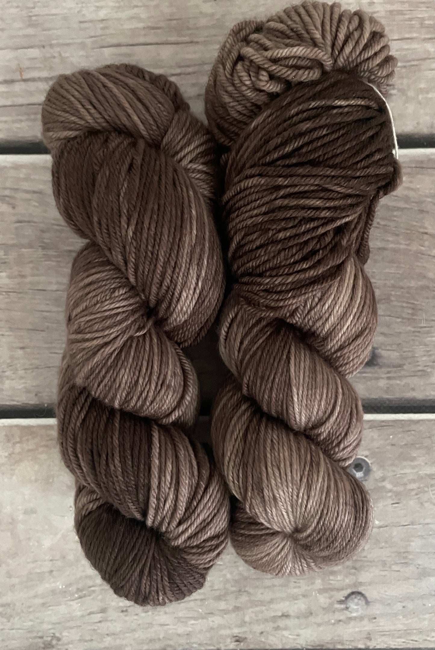 Granny's Cloak Moth #2 - Darjeeling DK sock yarn - 8 ply