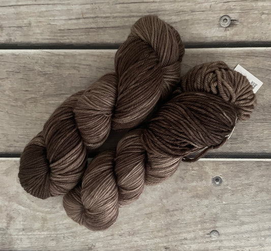 Granny's Cloak Moth #2 - Darjeeling DK sock yarn - 8 ply