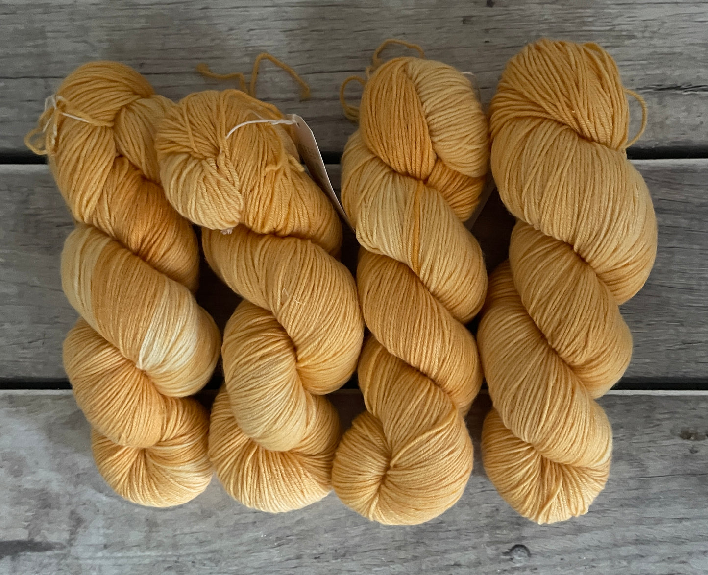 Roseate Emperor Moth #3 - Darjeeling sock yarn - 4 ply