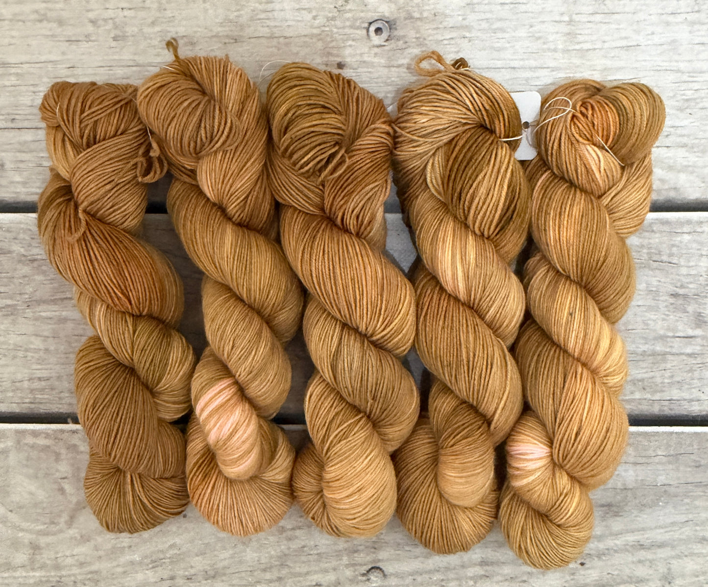 Conch Shell - Darjeeling 4 ply sock yarn in merino and nylon