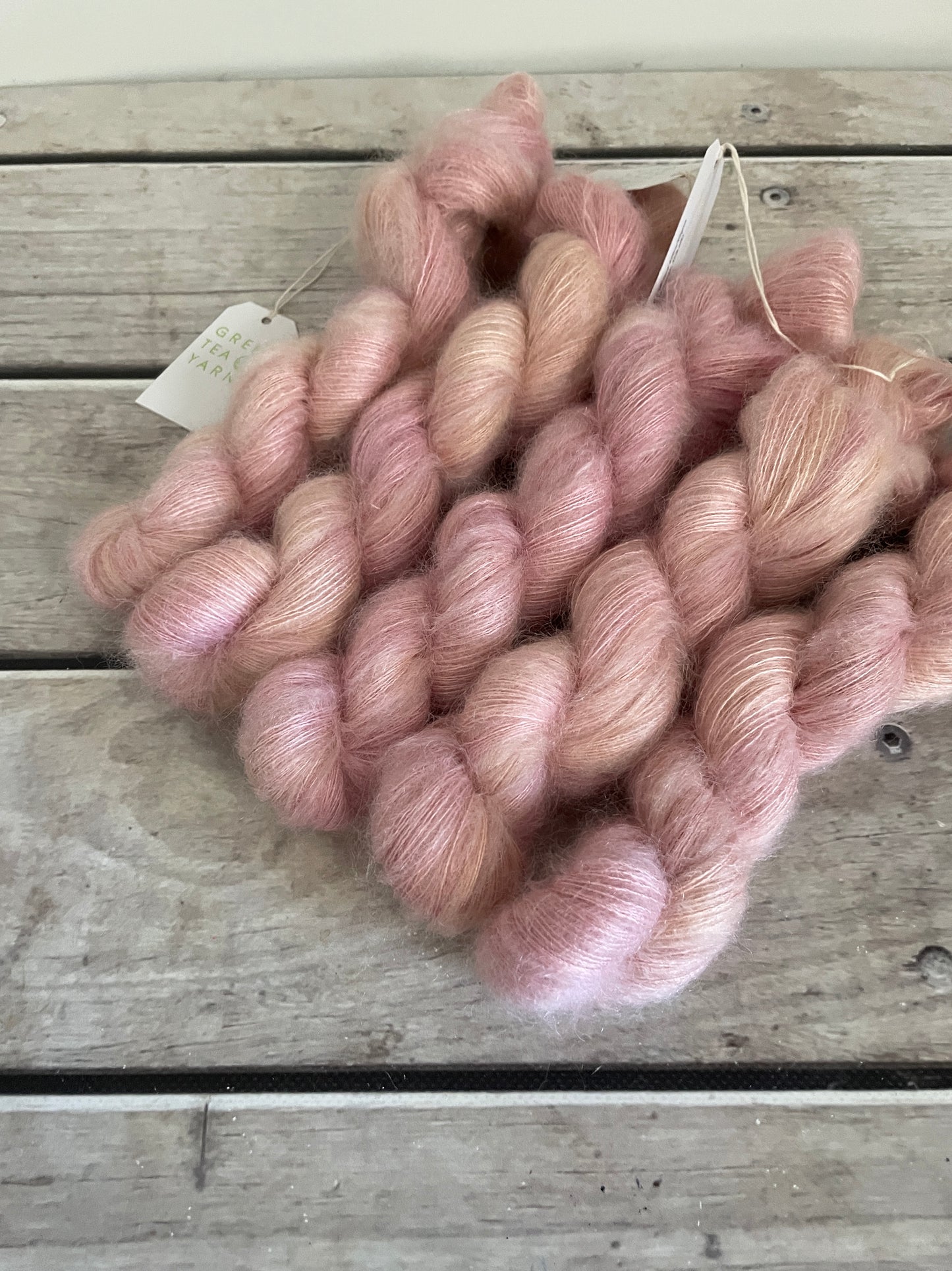Rose Gold - 2 ply Silk / Mohair - Shui Yun