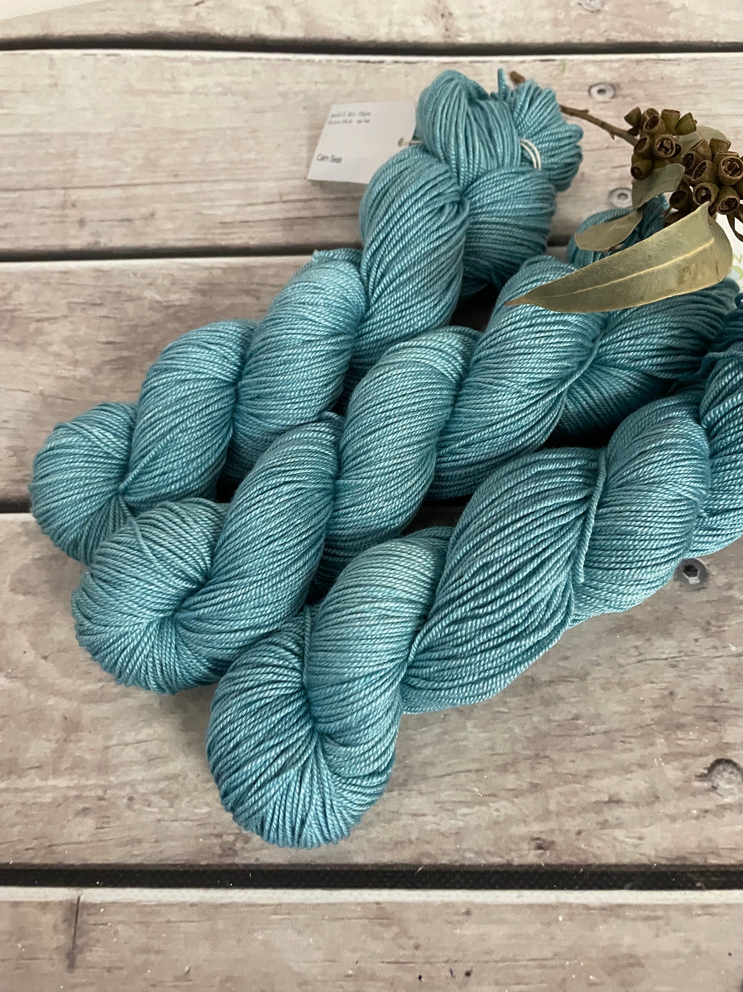 Calm Seas - 5 ply silk and merino - Jasmine 5