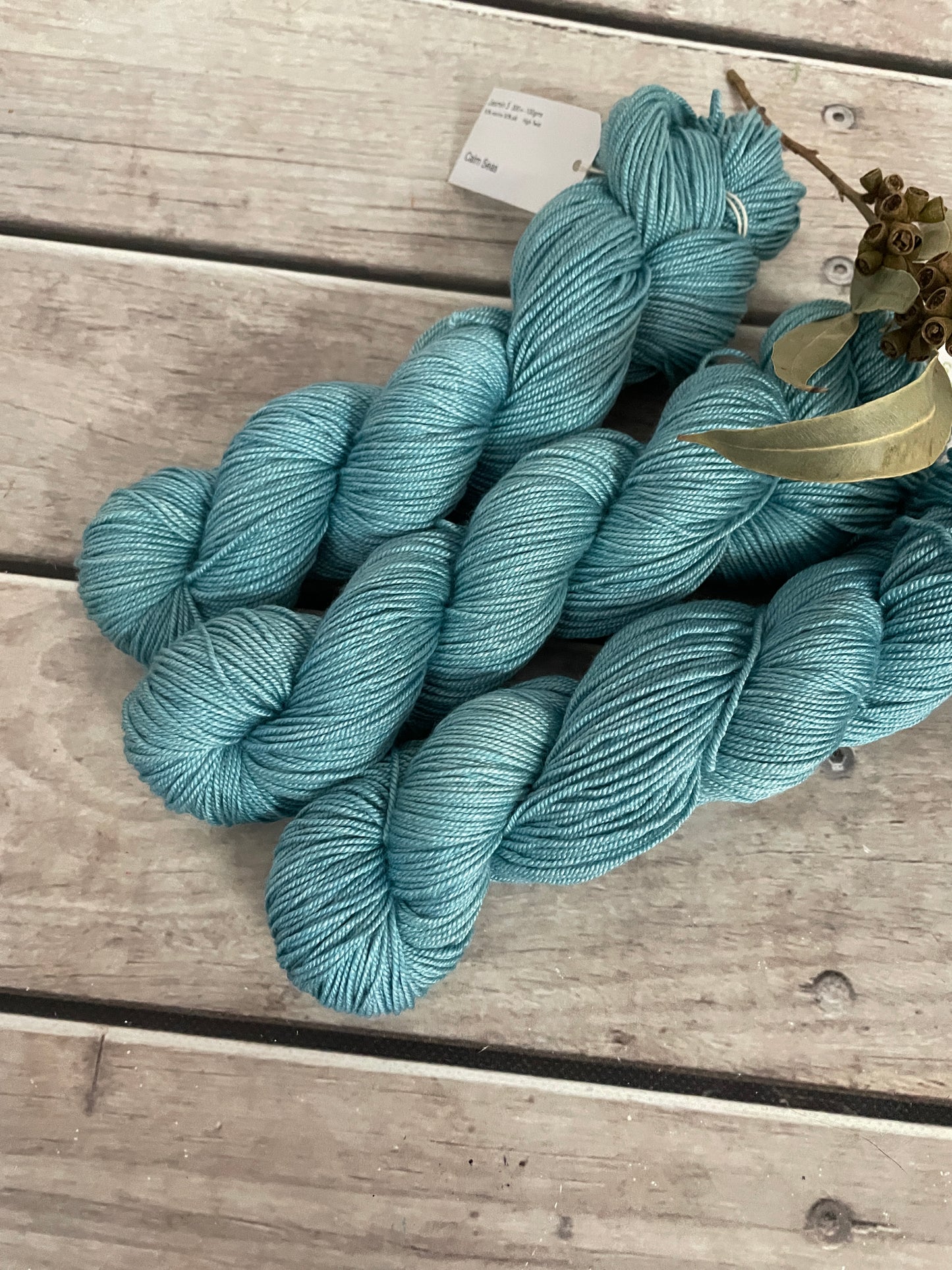 Calm Seas - 5 ply silk and merino - Jasmine 5