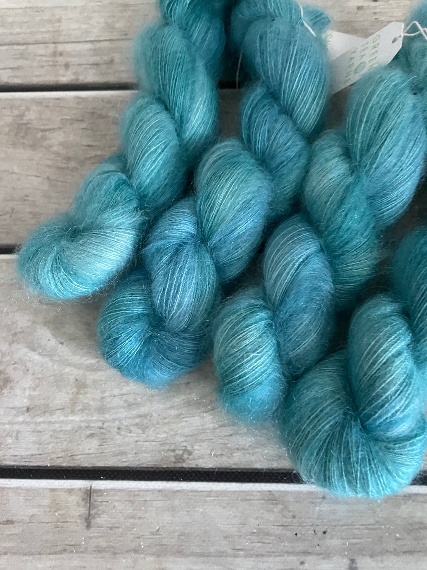 Calm Seas - on Shui Yun - Silk and Mohair - lace, 2 ply