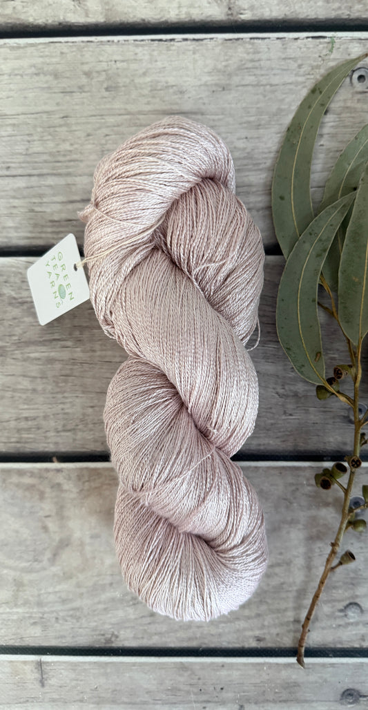 Almond Blossom - 3 Ply Mulberry Silk - Ginseng hl
