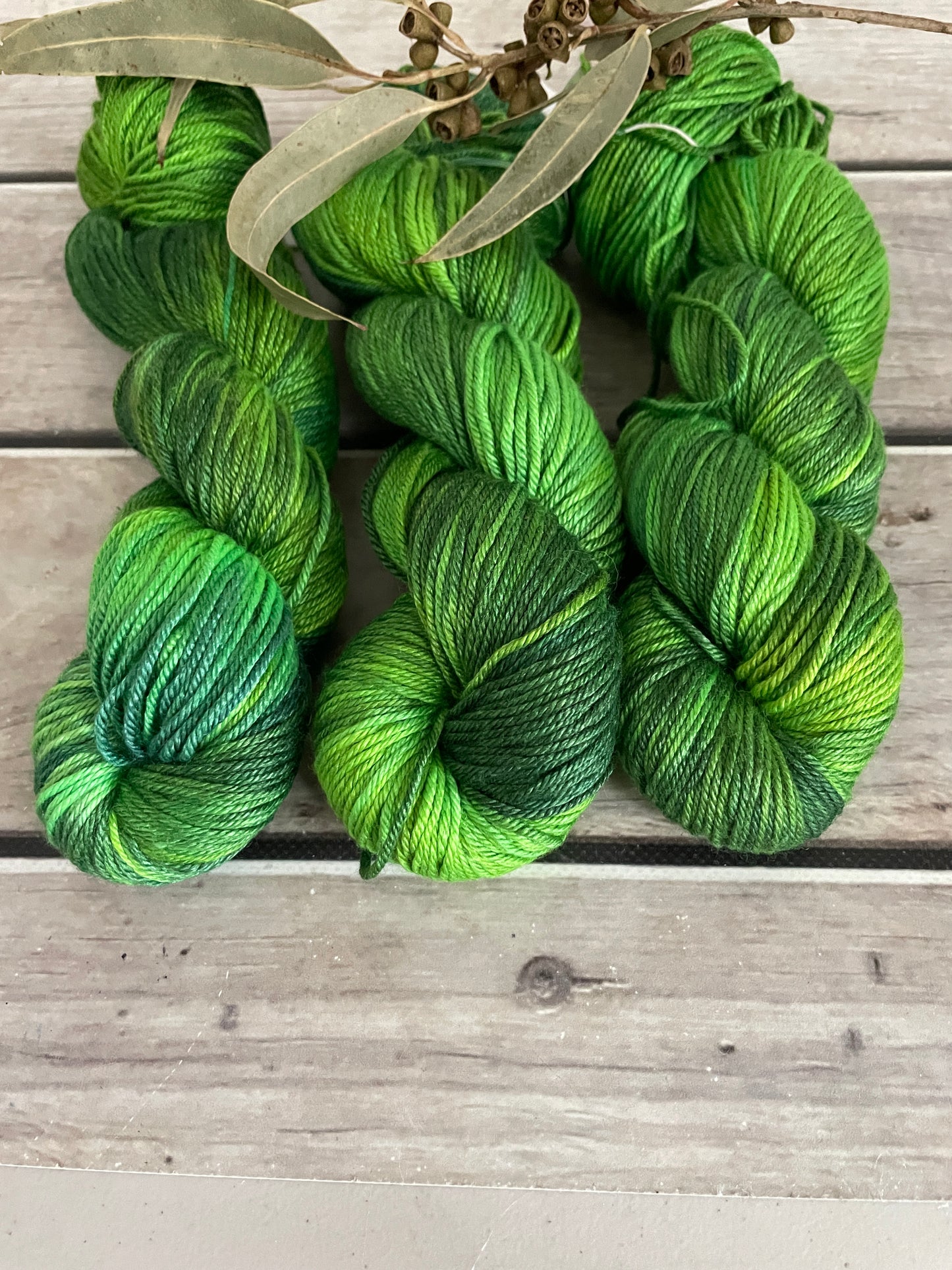 Pond Life - 8 Ply - BFL and silk - Luschan DK