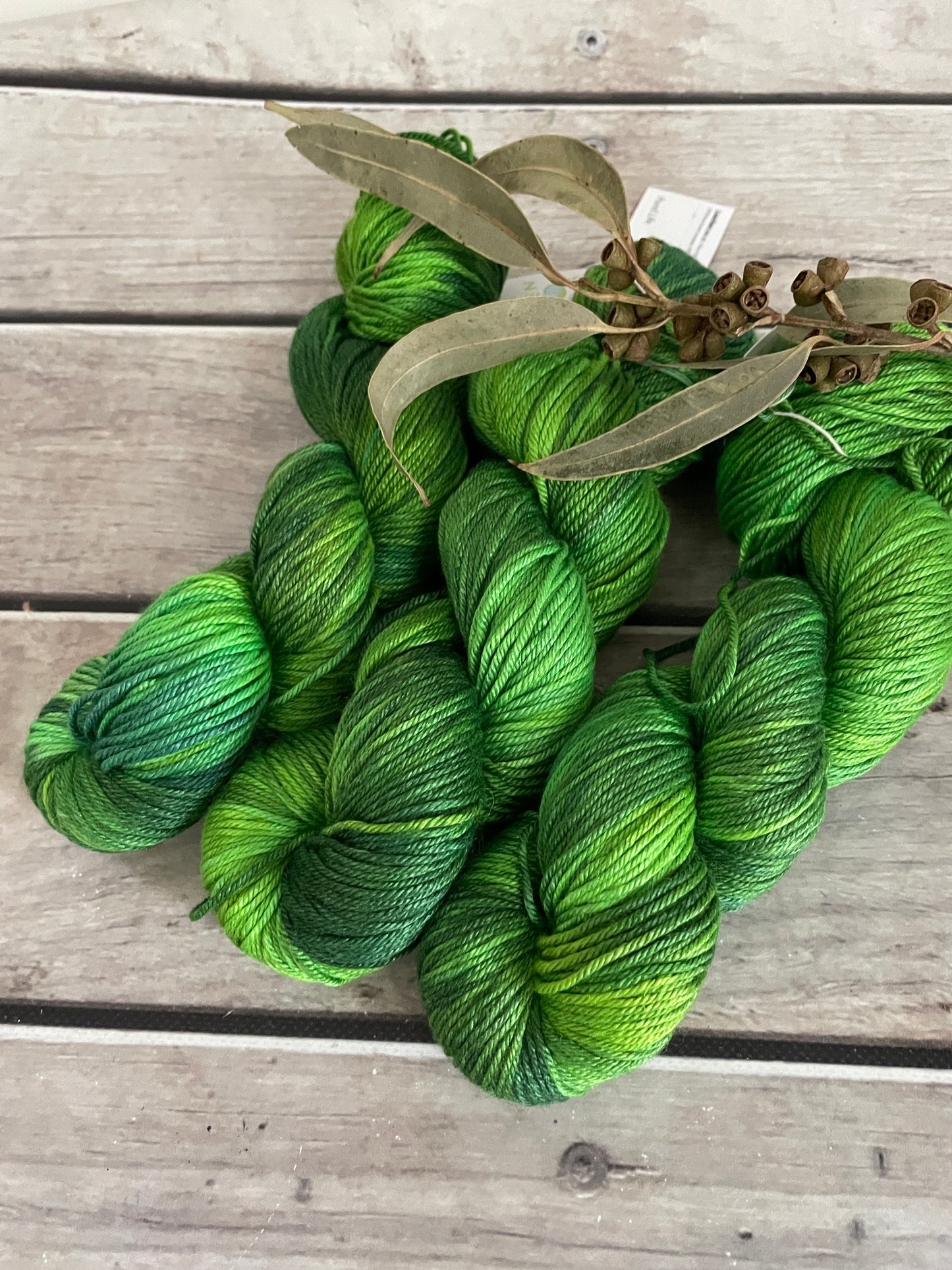 Pond Life - 8 Ply - BFL and silk - Luschan DK