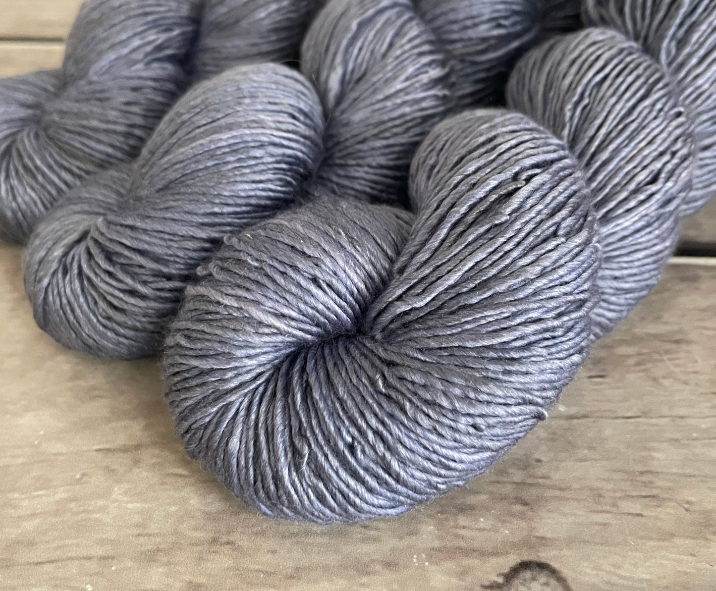 Organza Skirt - 8 ply silk/merino singles - Osmanthus 8