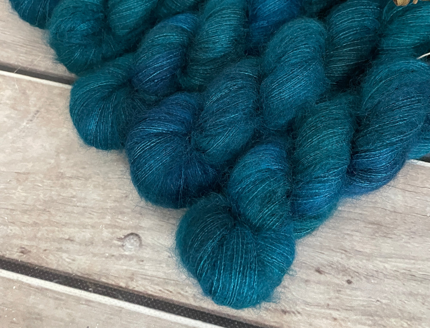 Vintage Button - Silk and Mohair -2 ply/lace - Shui Yun