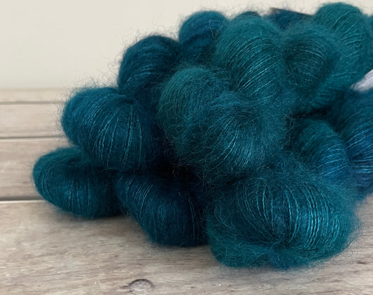 Vintage Button - Silk and Mohair -2 ply/lace - Shui Yun