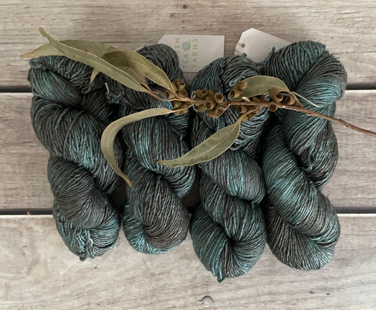 Cardabia Station - 8 ply silk/merino singles - Osmanthus 8