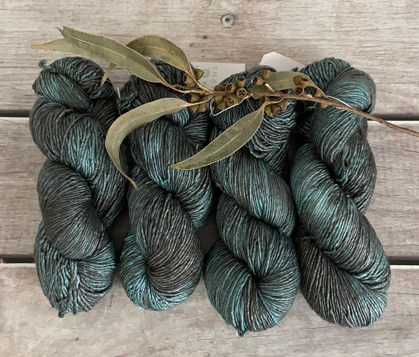 Cardabia Station - 8 ply silk/merino singles - Osmanthus 8