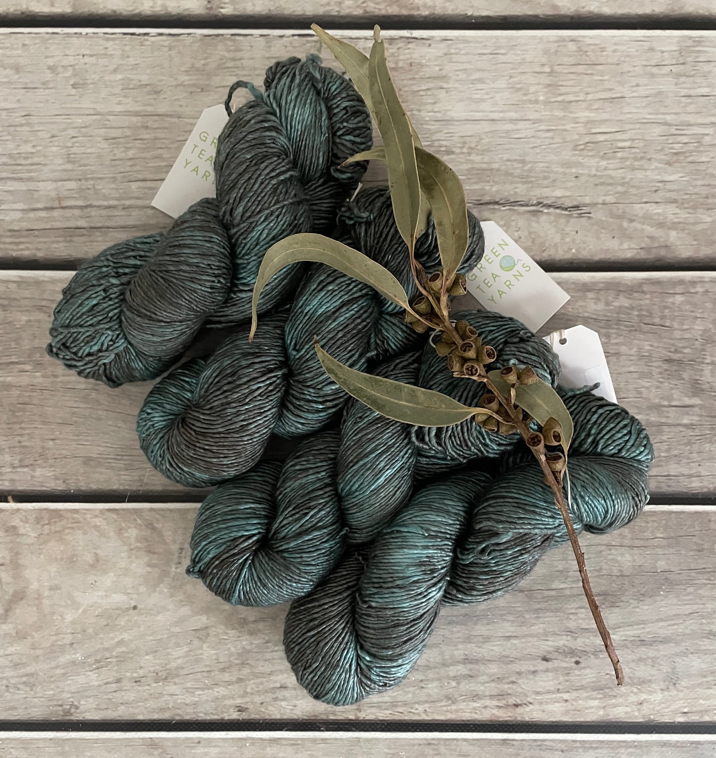 Cardabia Station - 8 ply silk/merino singles - Osmanthus 8