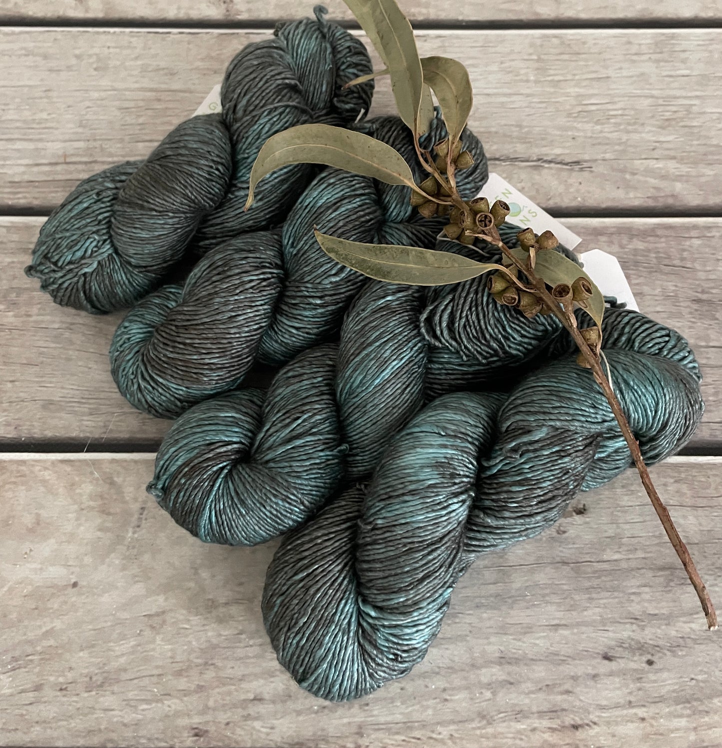Cardabia Station - 8 ply silk/merino singles - Osmanthus 8