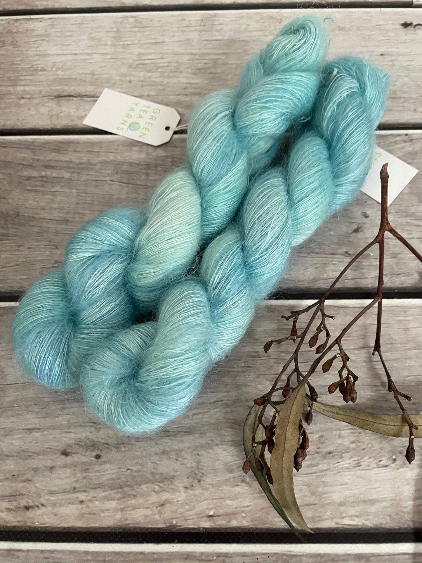 Turquoise Bay - Shui Yun - Silk/Mohair - lace/2 ply