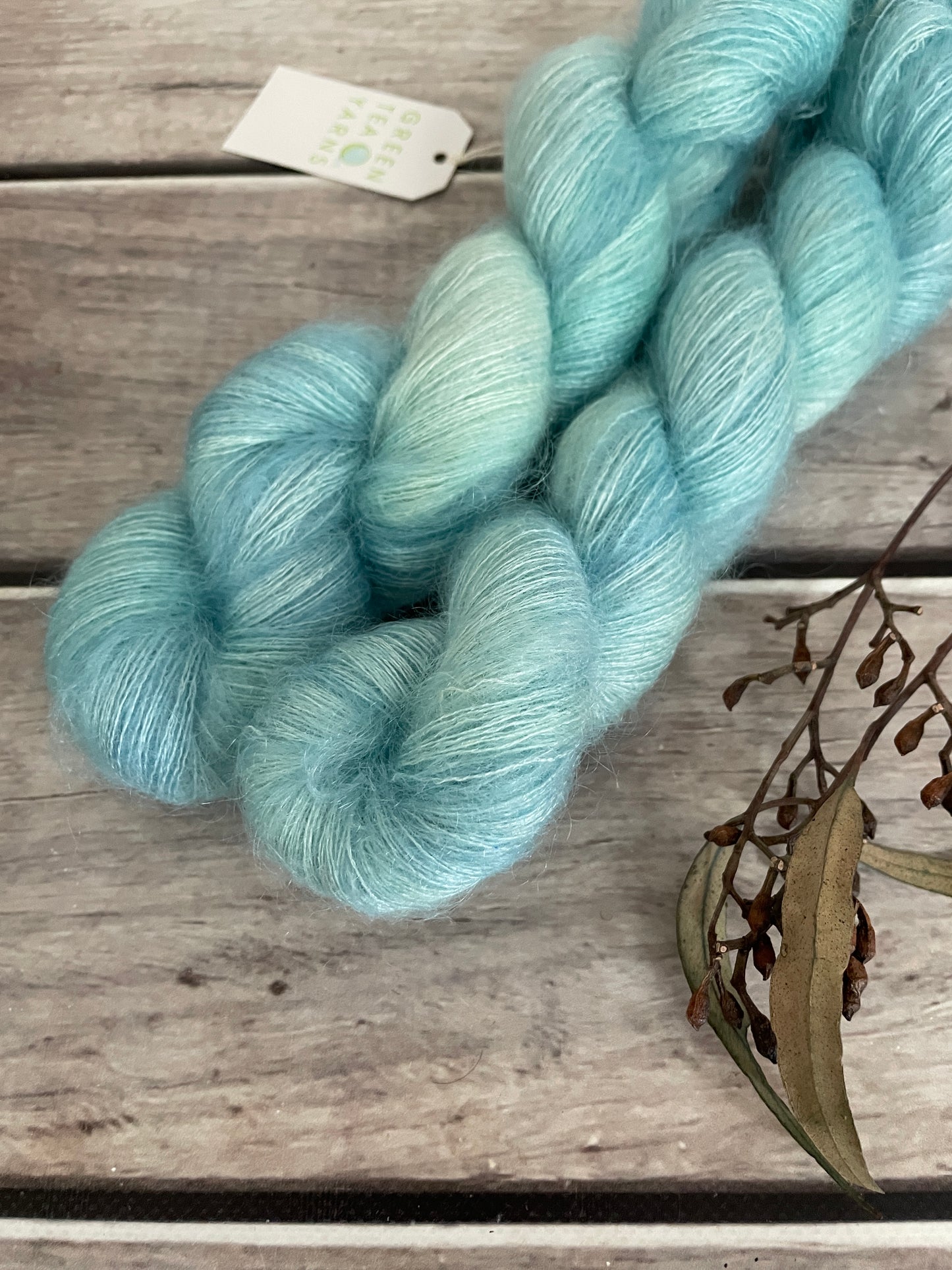 Turquoise Bay - Shui Yun - Silk/Mohair - lace/2 ply