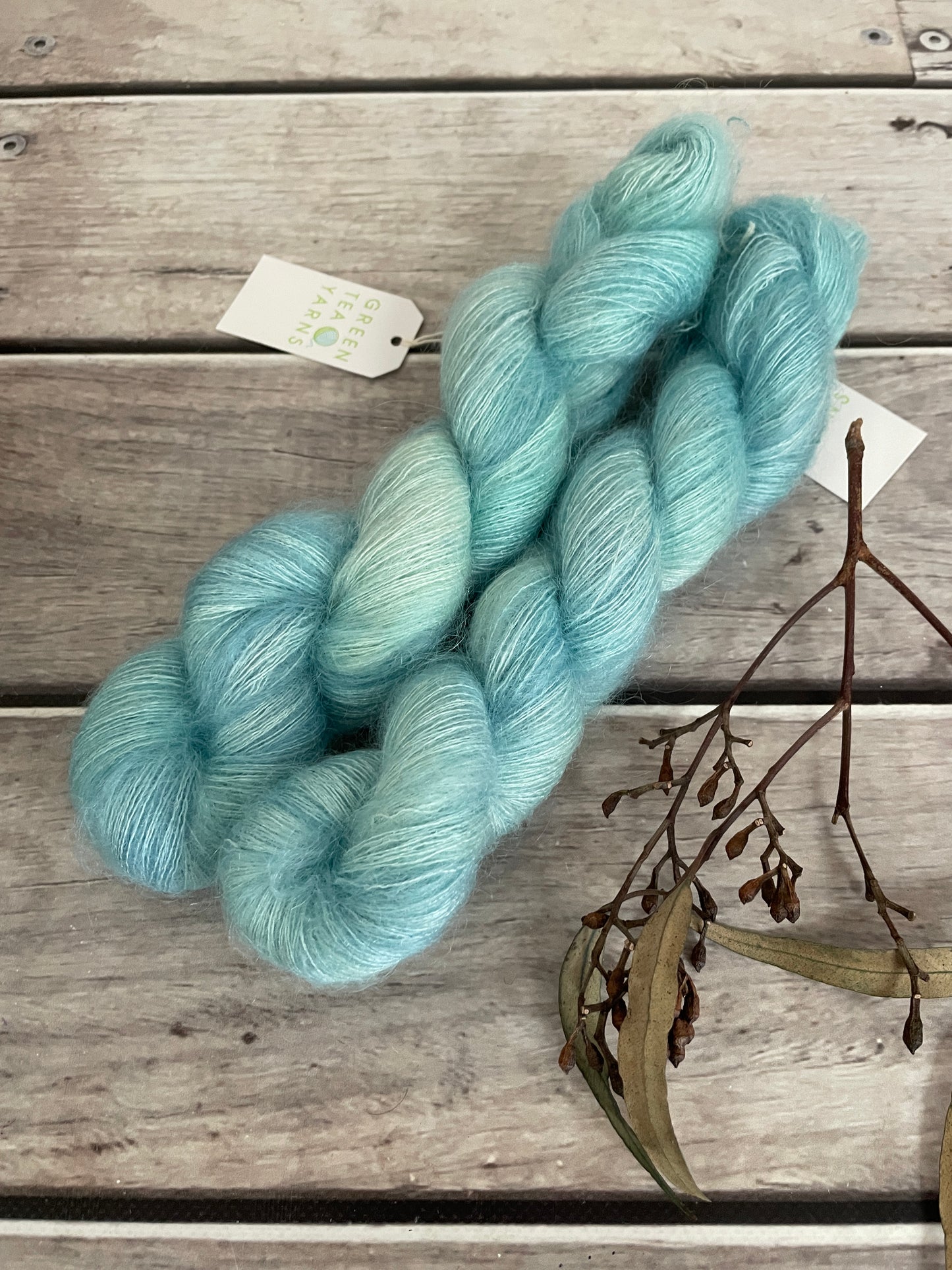 Turquoise Bay - Shui Yun - Silk/Mohair - lace/2 ply