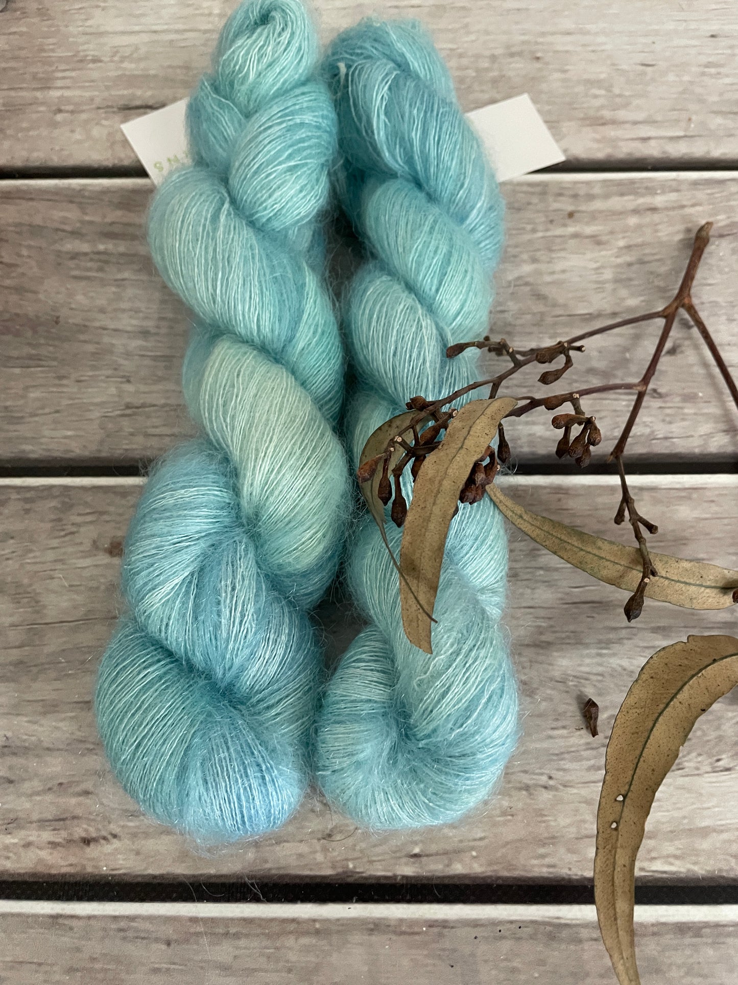Turquoise Bay - Shui Yun - Silk/Mohair - lace/2 ply
