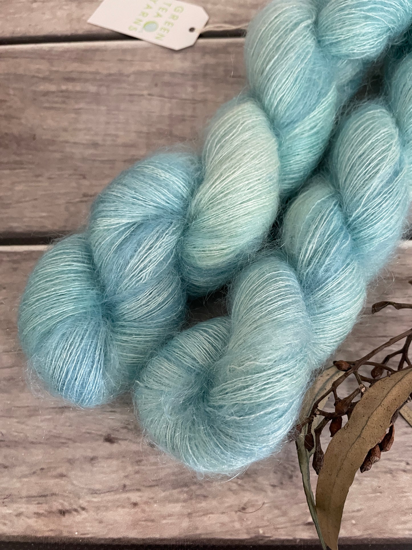 Turquoise Bay - Shui Yun - Silk/Mohair - lace/2 ply