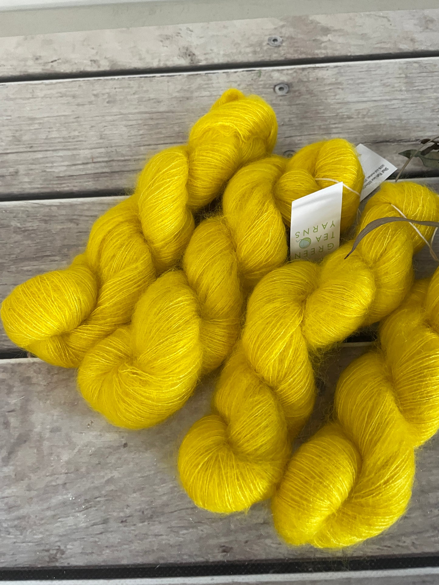 You are my Sunshine - on Silk and Mohair - Shui Yun, 2 ply/laceweight