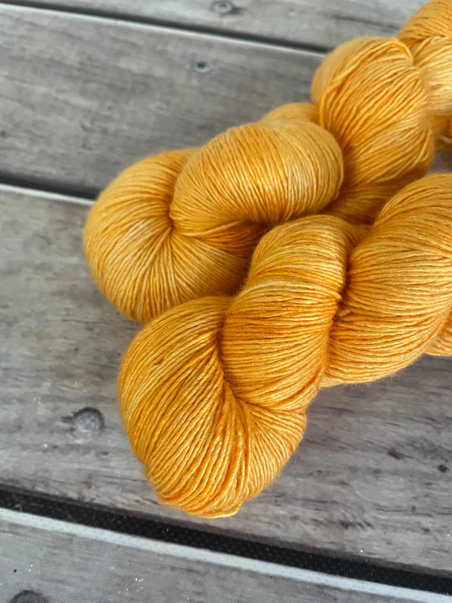 Roseate Emperor Moth #2 - Merino/ Silk 4 ply single - Osmanthus4