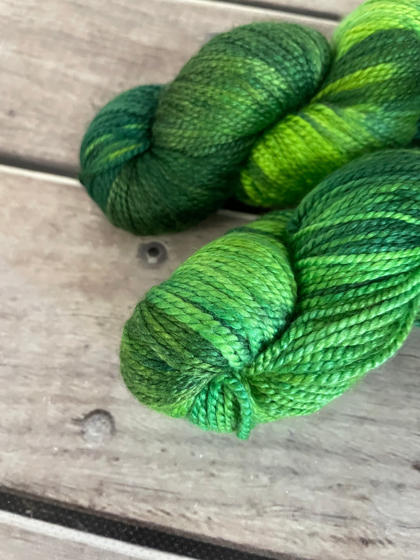 Pond Life - 8 ply silk and merino - White Cloud DK