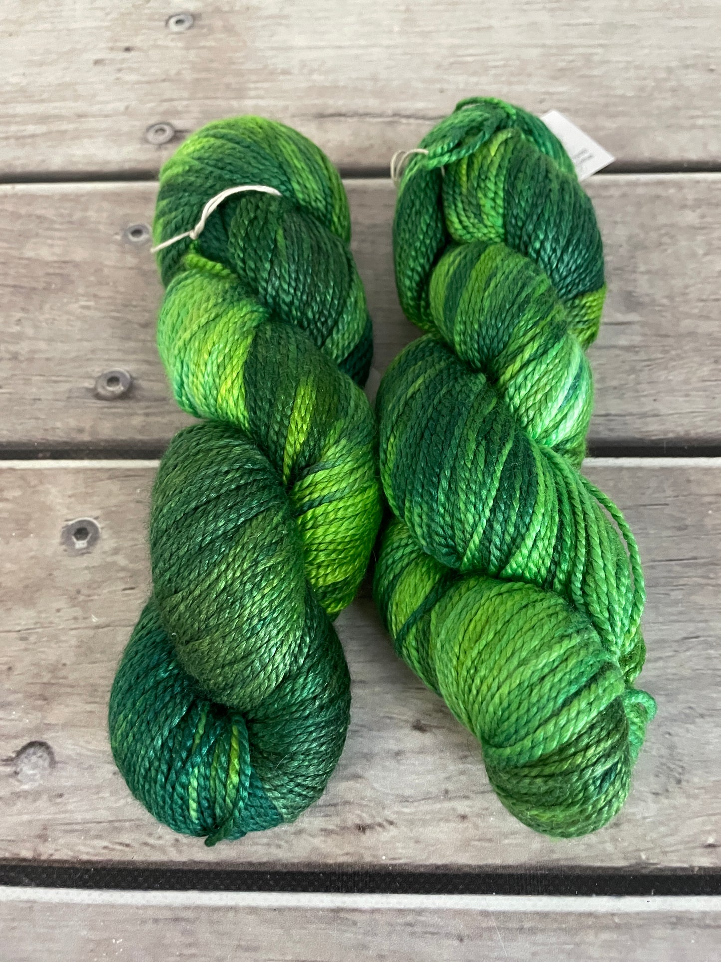 Pond Life - 8 ply silk and merino - White Cloud DK