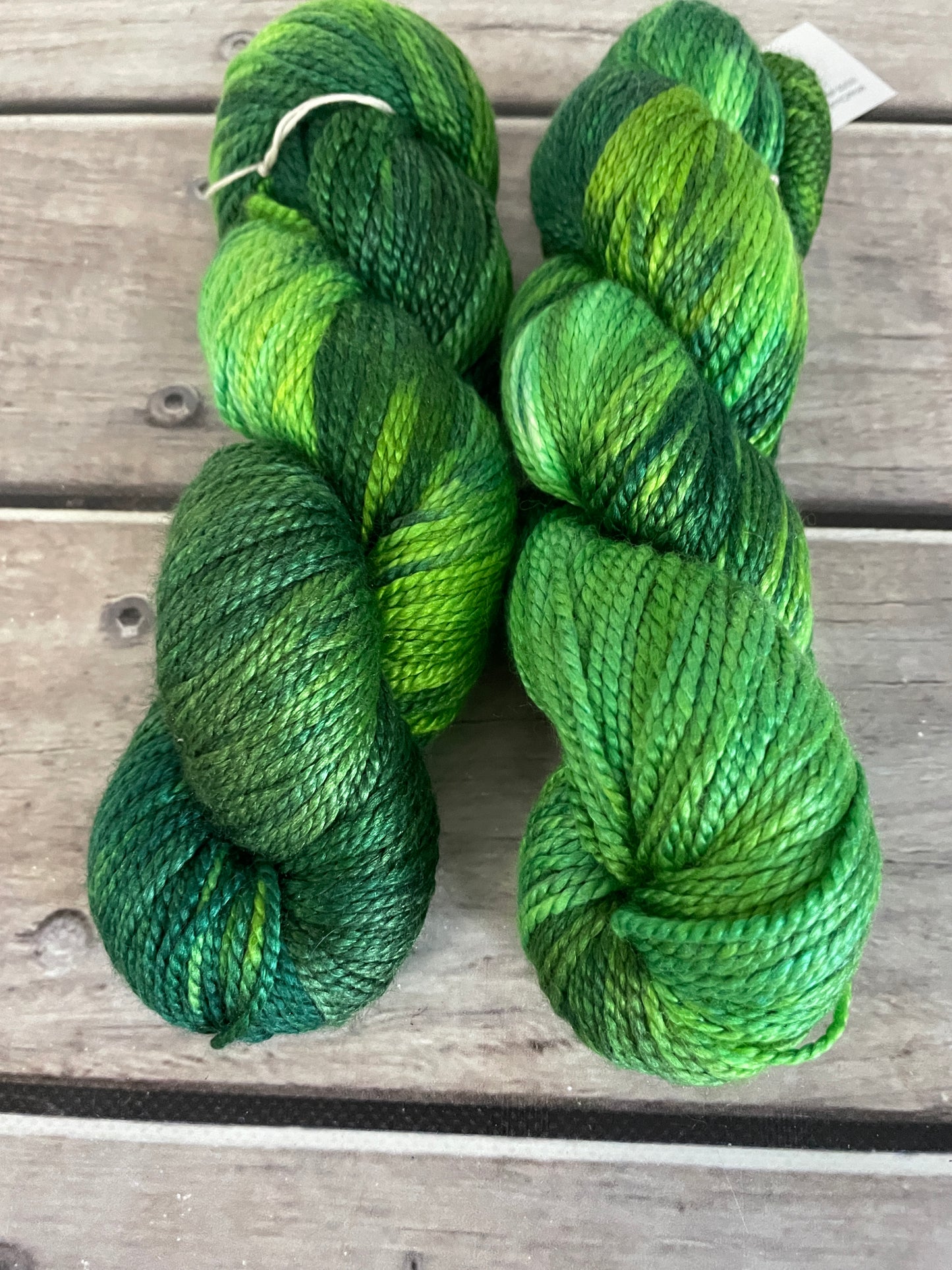 Pond Life - 8 ply silk and merino - White Cloud DK