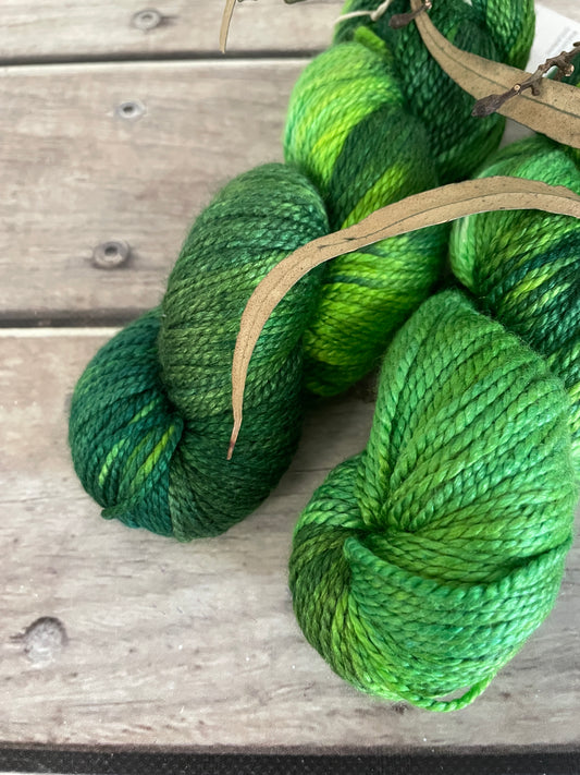 Pond Life - 8 ply silk and merino - White Cloud DK