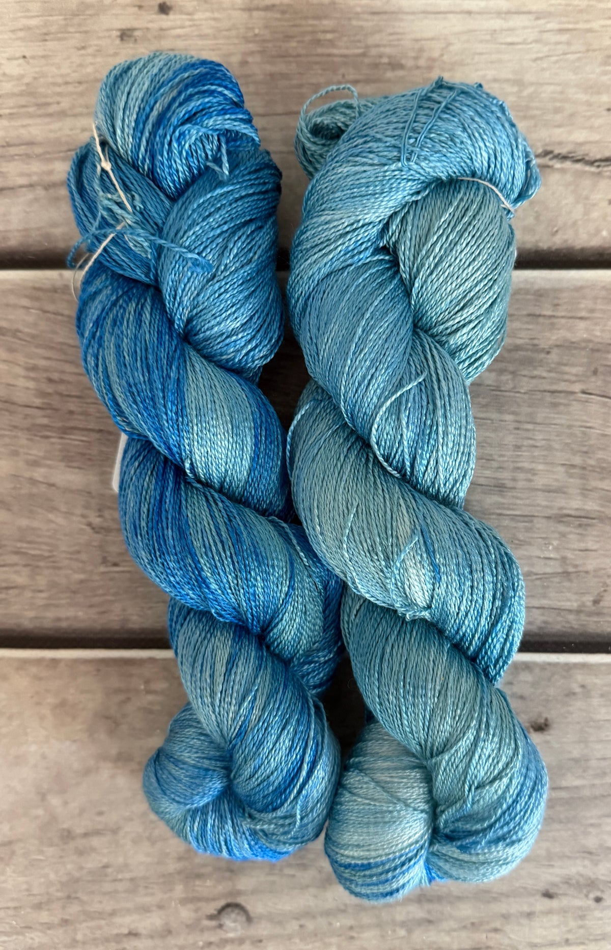 Calm Seas - 3 ply pure silk yarn - Ginseng hl