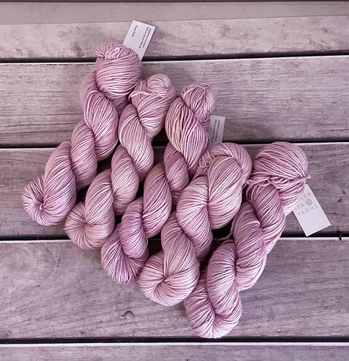 Rose Gold - Jasmine 8 yarn - 8 ply