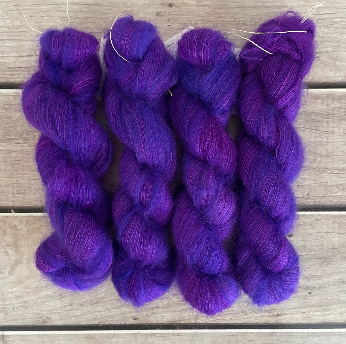 Unicorn - on Shui Yun Silk and Mohair - lace weight, 2 ply