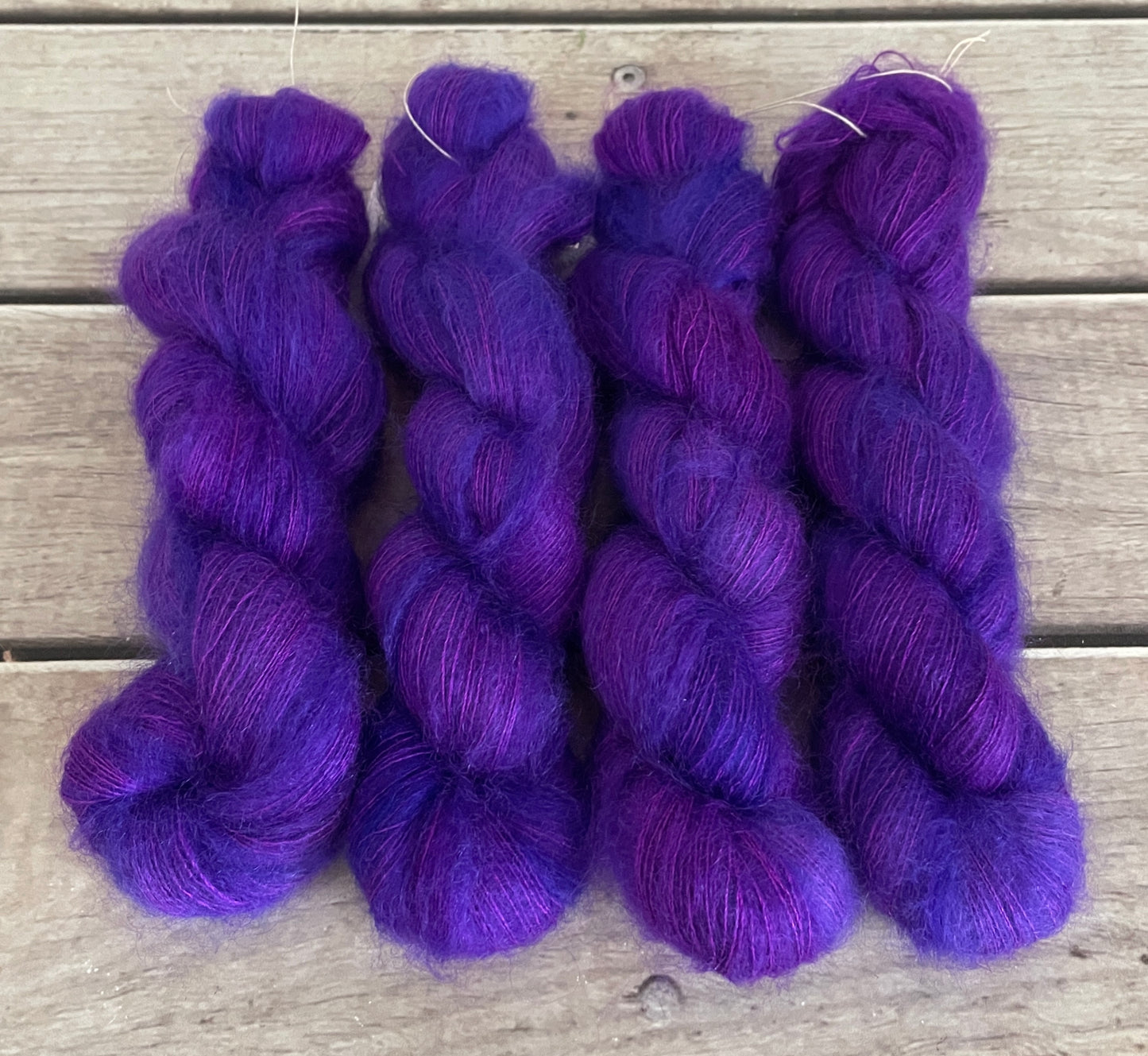 Unicorn - on Shui Yun Silk and Mohair - lace weight, 2 ply