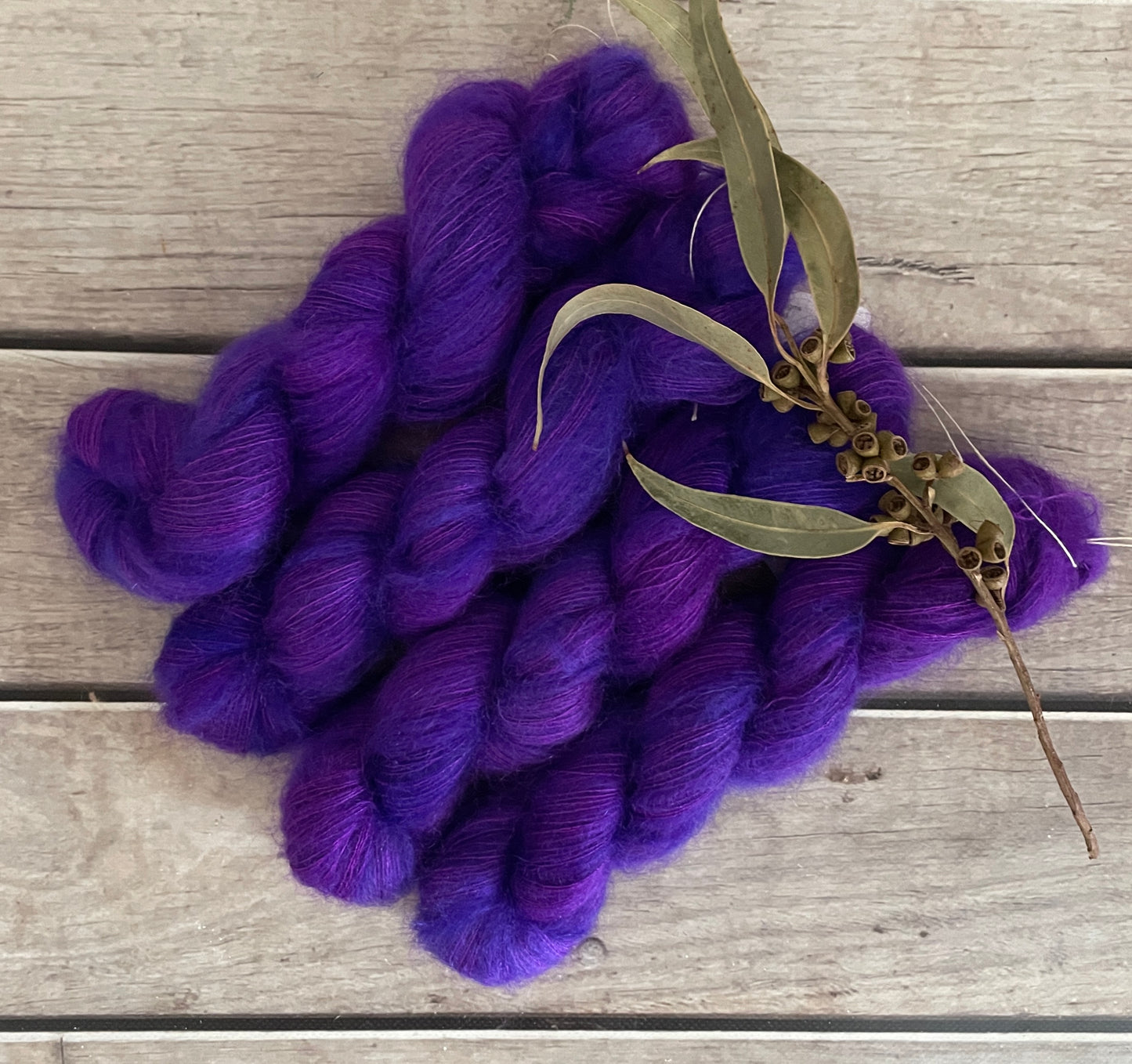 Unicorn - on Shui Yun Silk and Mohair - lace weight, 2 ply