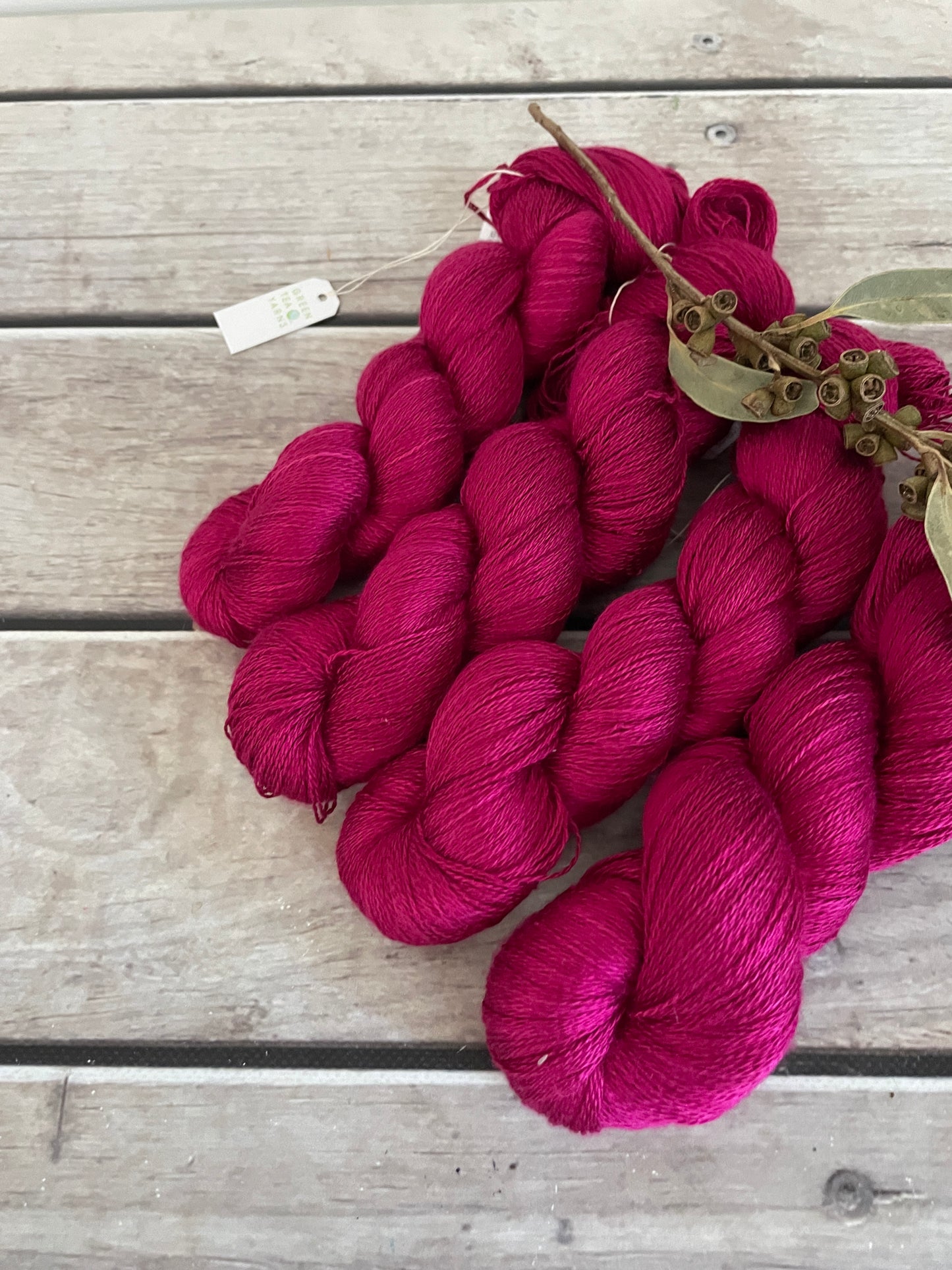 Bush Berries - 2 ply in Mulberry silk - Pekoe l