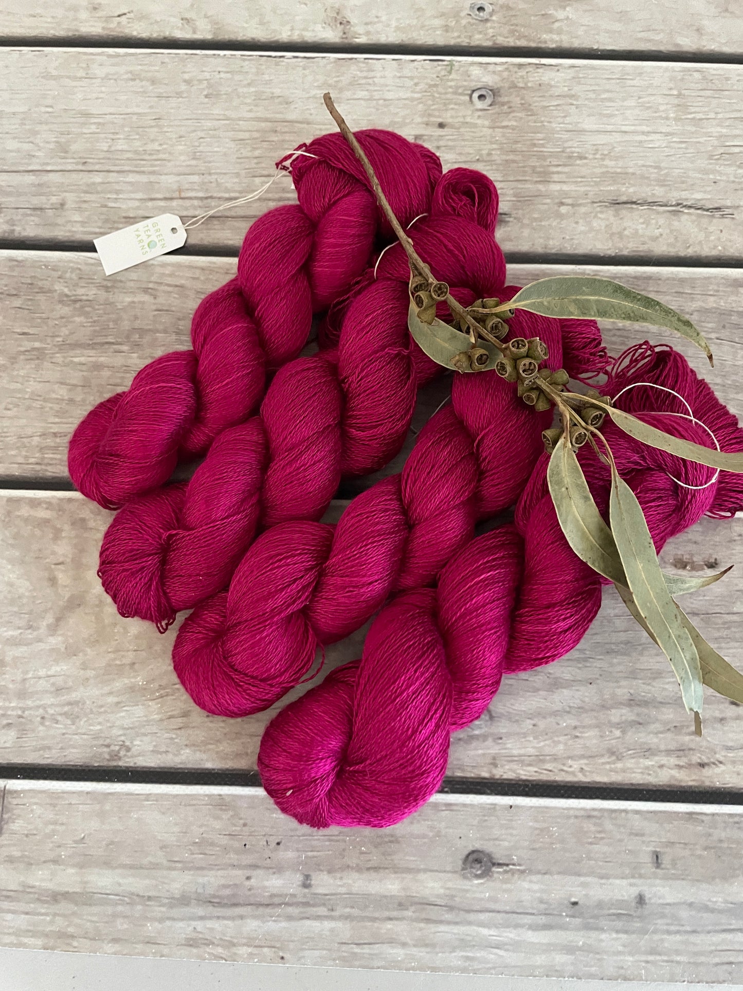 Bush Berries - 2 ply in Mulberry silk - Pekoe l