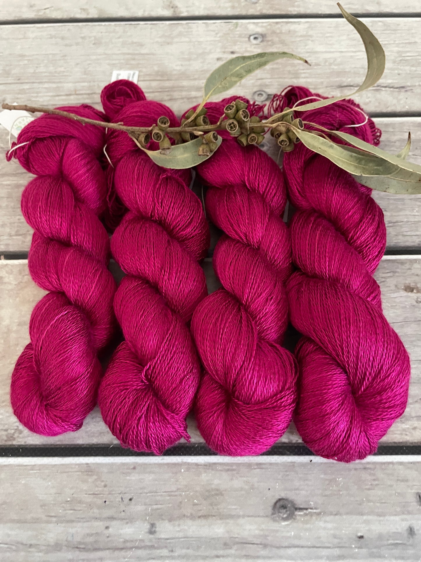 Bush Berries - 2 ply in Mulberry silk - Pekoe l