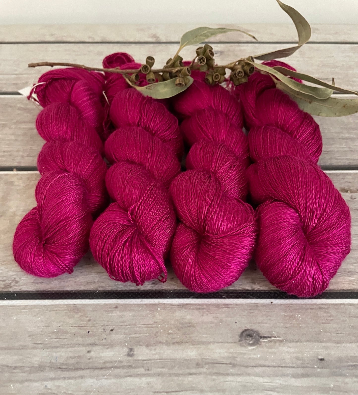Bush Berries - 2 ply in Mulberry silk - Pekoe l