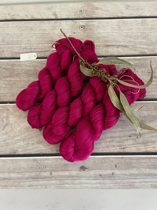 Bush Berries - 2 ply in Mulberry silk - Pekoe l