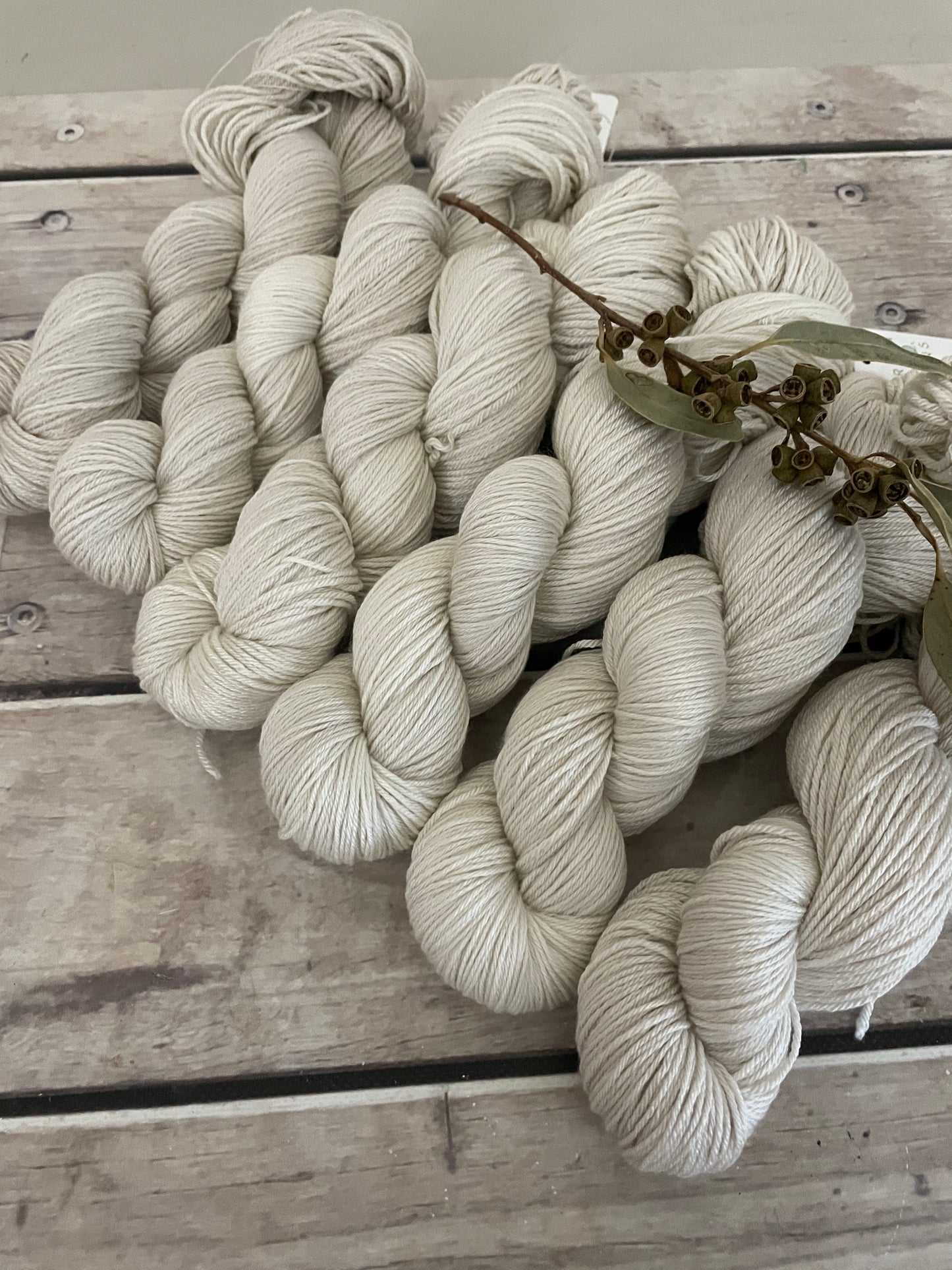 Wild Oats- silk/ merino 4 ply -Jasmine