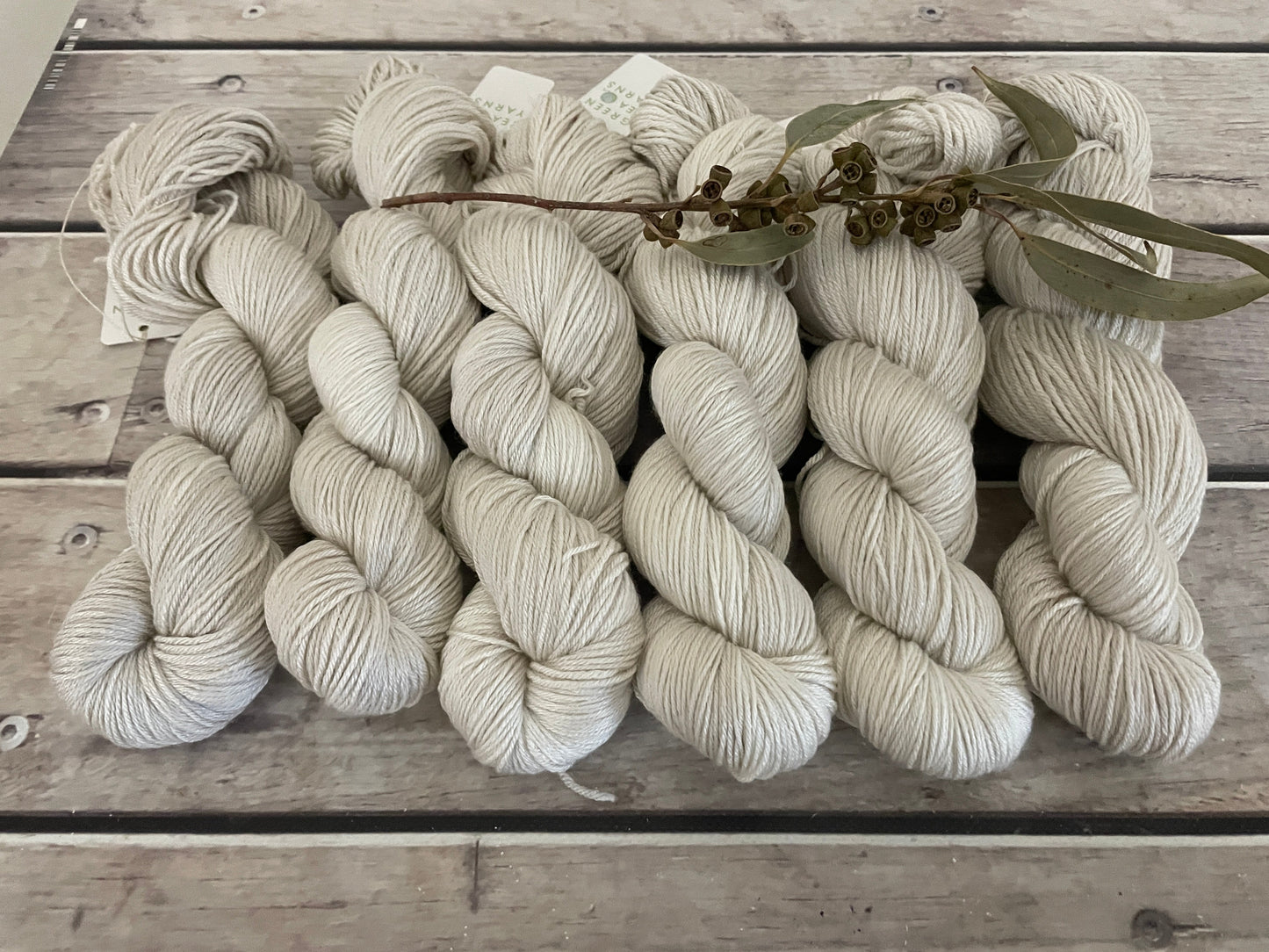 Wild Oats- silk/ merino 4 ply -Jasmine