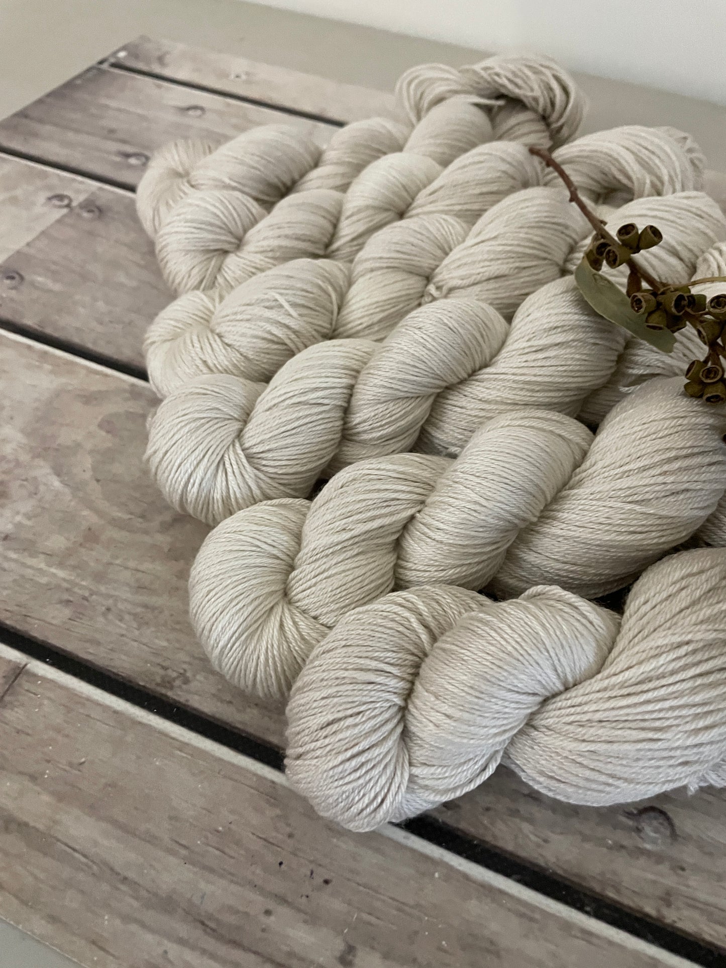 Wild Oats- silk/ merino 4 ply -Jasmine