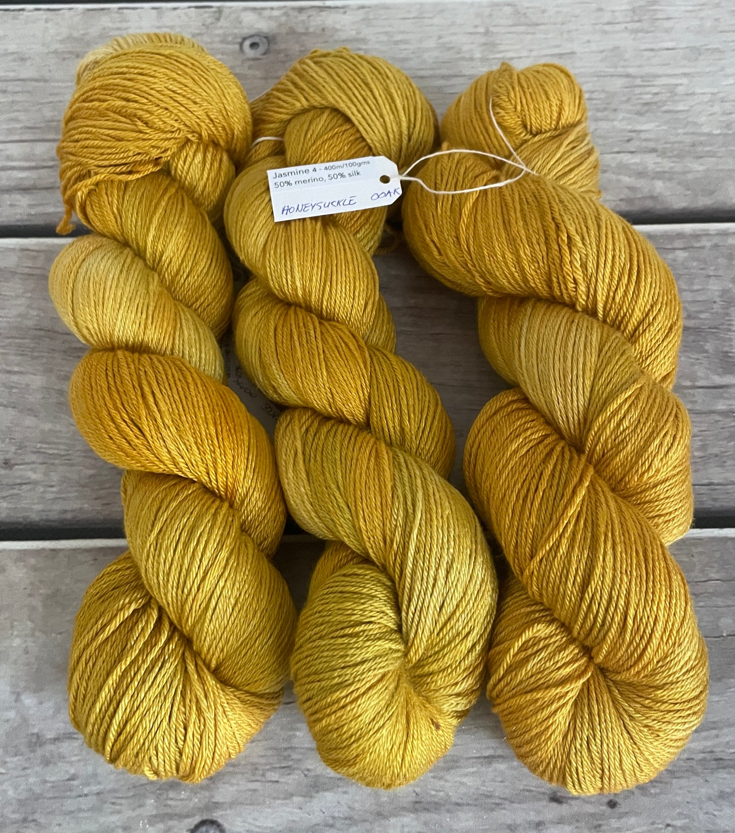 Honeysuckle ooak - Merino/silk - 4 Ply - Jasmine
