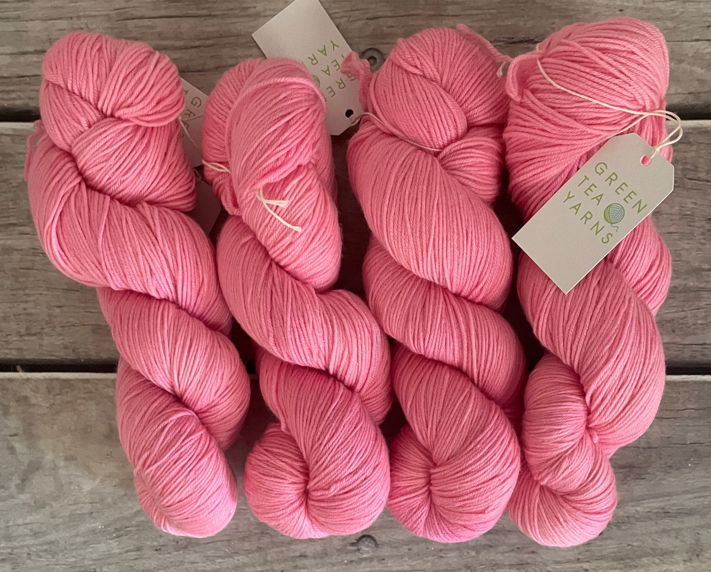 Roseate Emperor Moth #2 - Darjeeling sock yarn - 4 ply