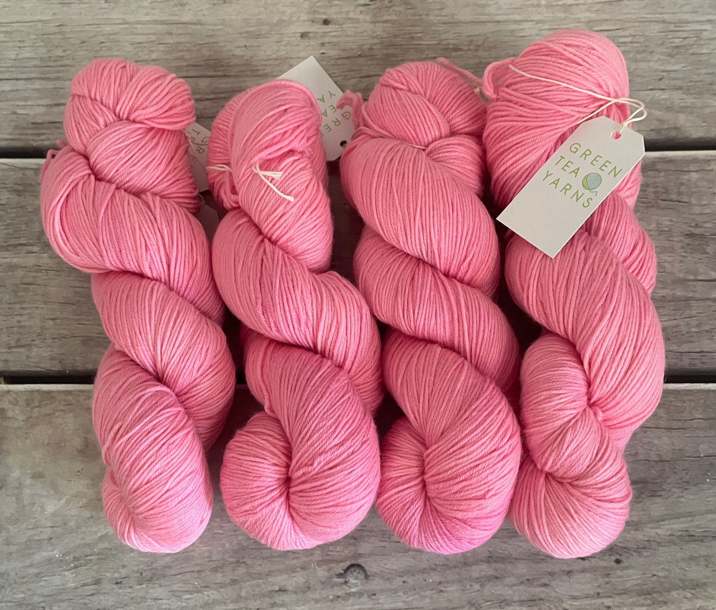 Roseate Emperor Moth #2 - Darjeeling sock yarn - 4 ply