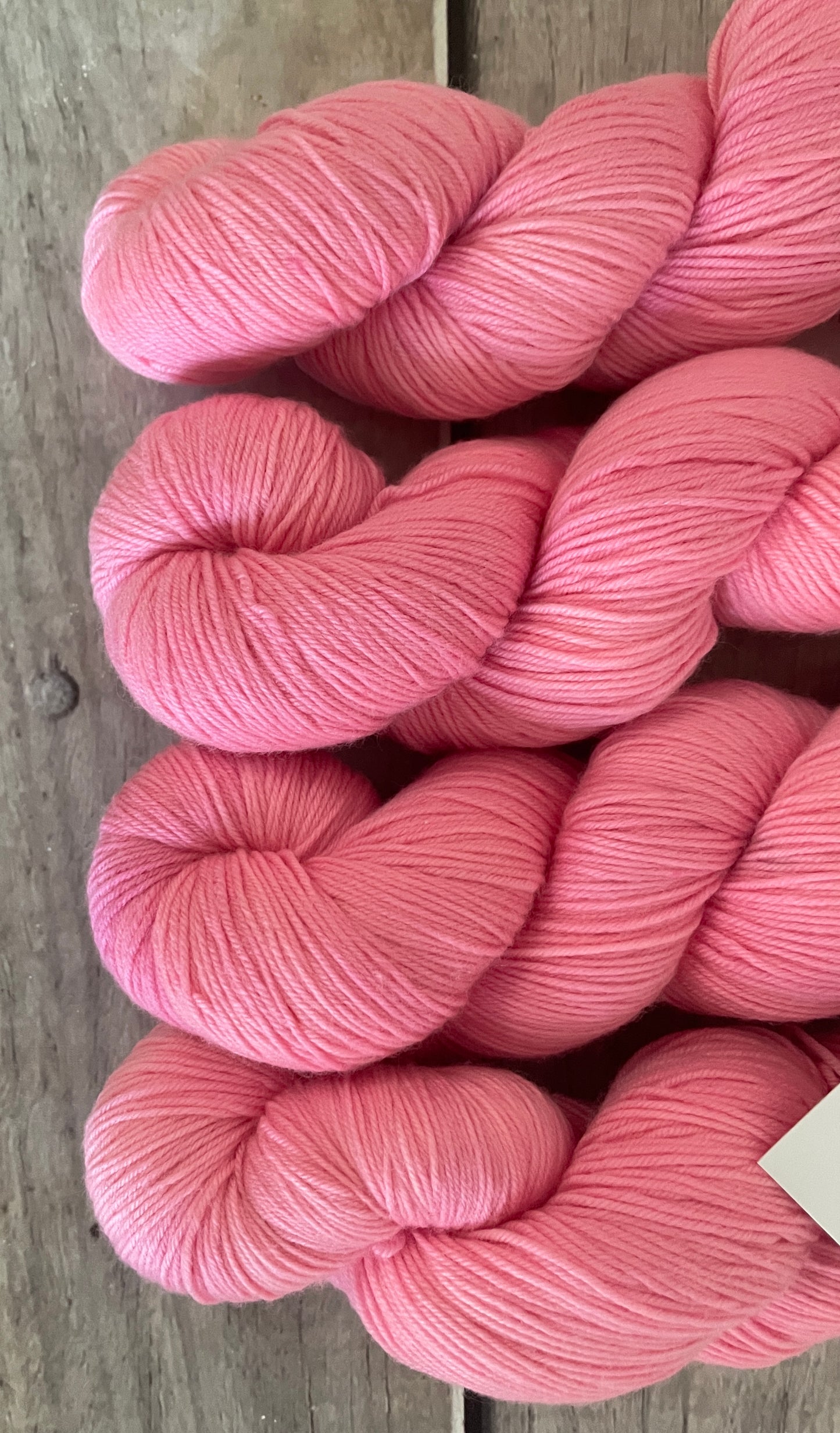 Roseate Emperor Moth #2 - Darjeeling sock yarn - 4 ply