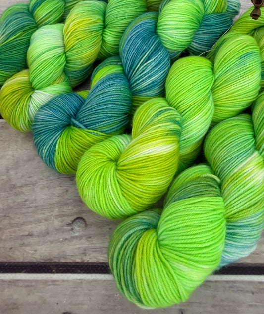 Transcendence ooak - Darjeeling sock yarn - 4 ply